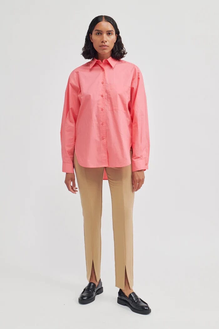 Second Female Alulin New Shirt Camellia Rose Skjorte
