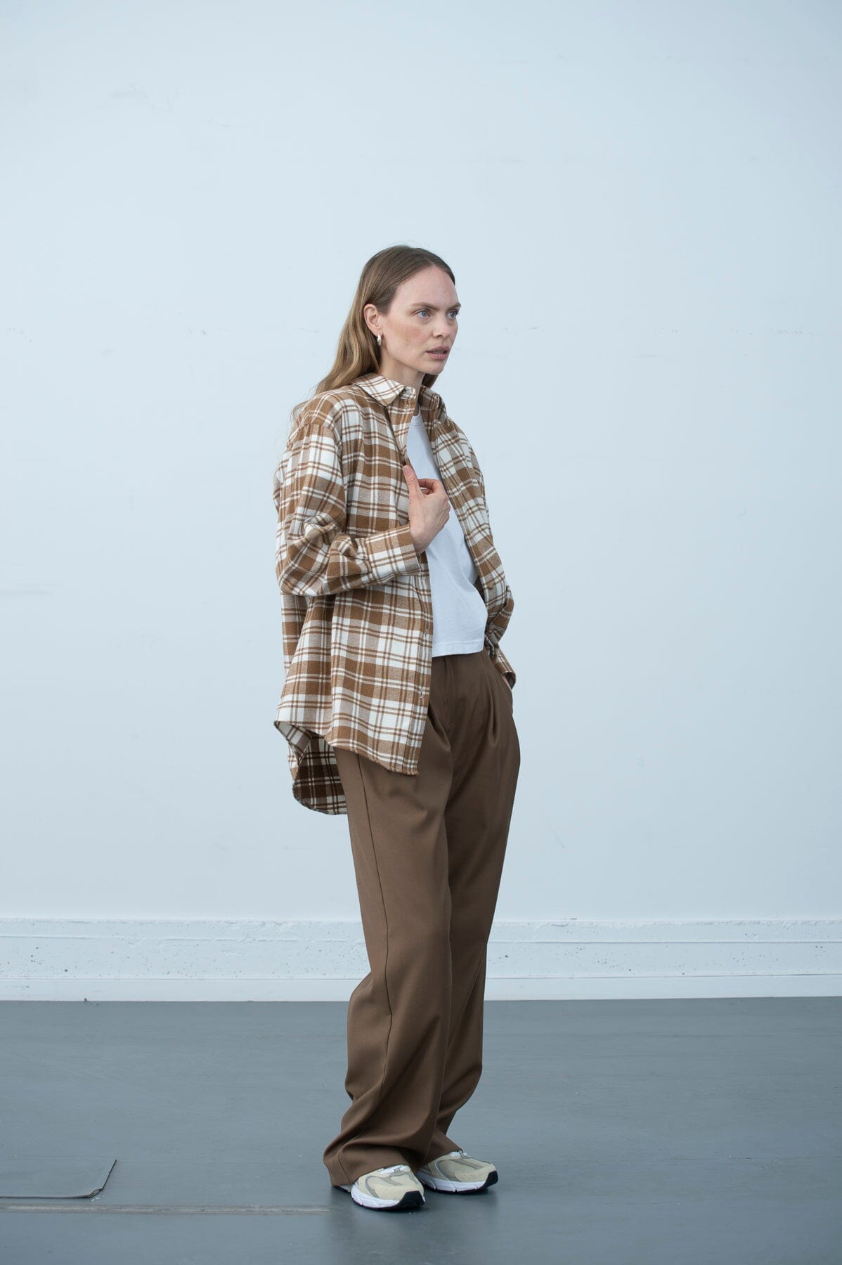 ArnieSays: Casey Soft Plaids Caramel Skjorte
