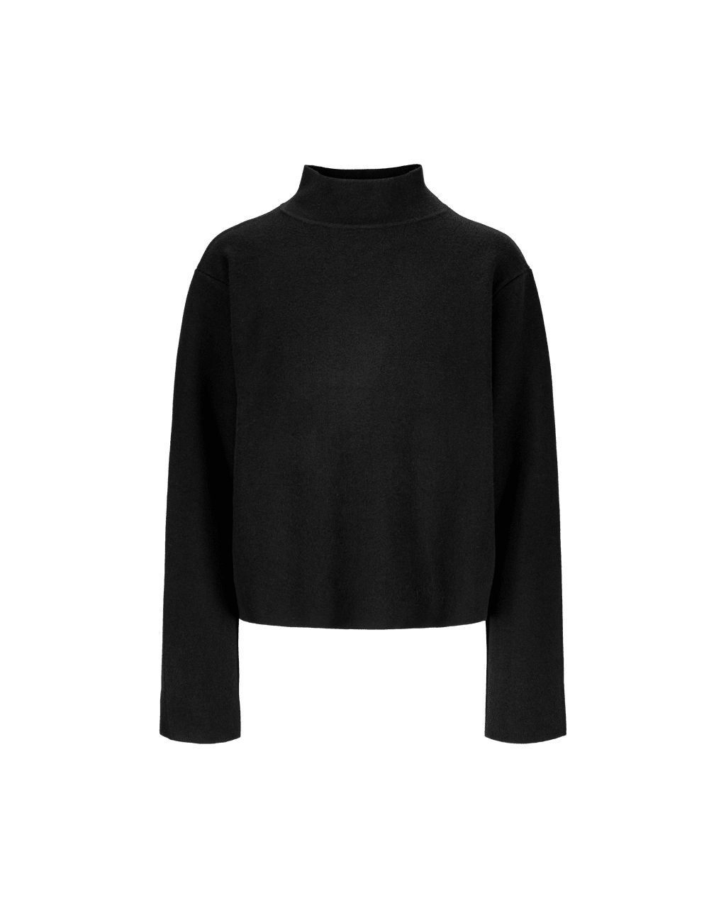 Iben Serge Top Black Genser