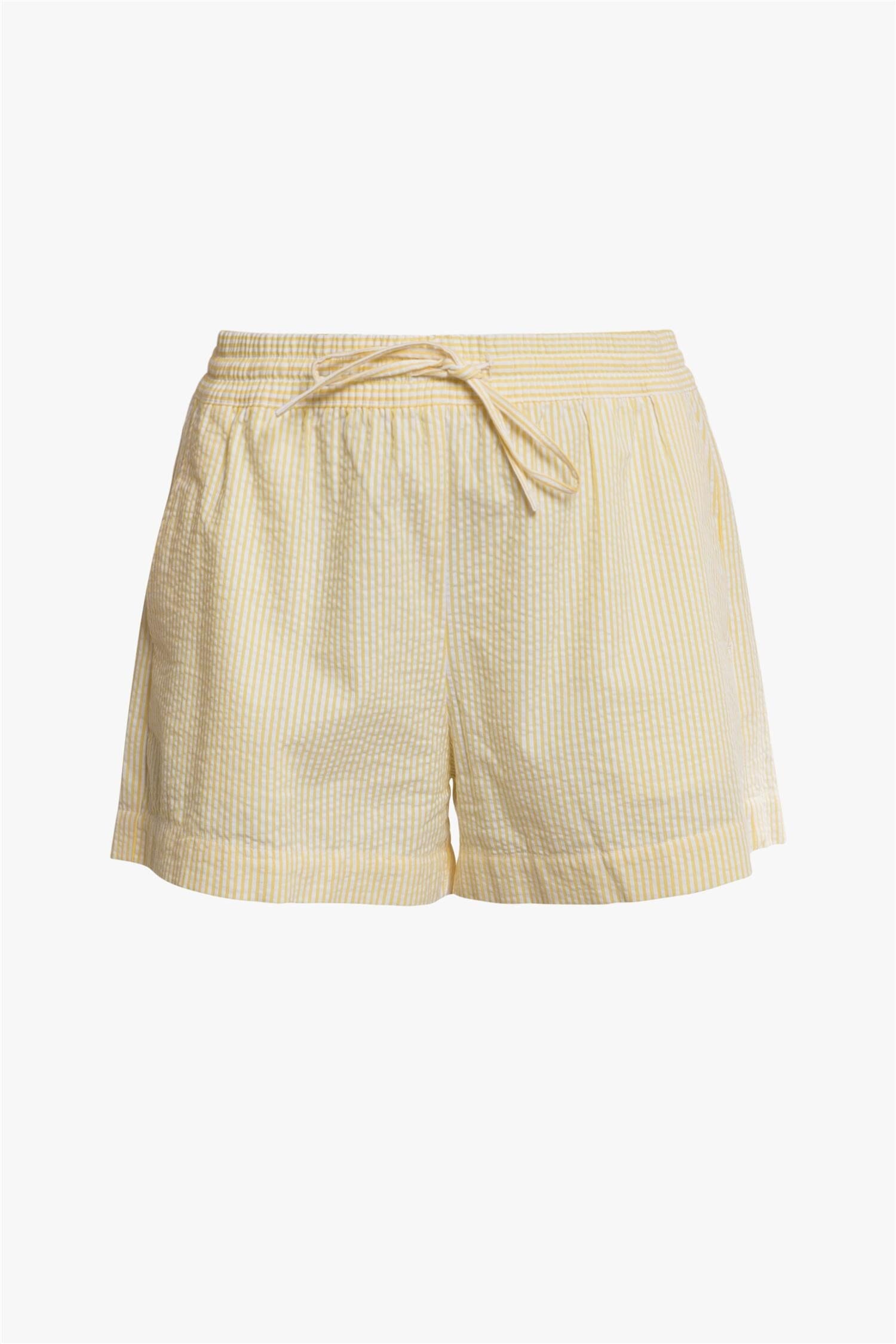 ArnieSays: Beau Seersucker Yellow Stripe Bukse
