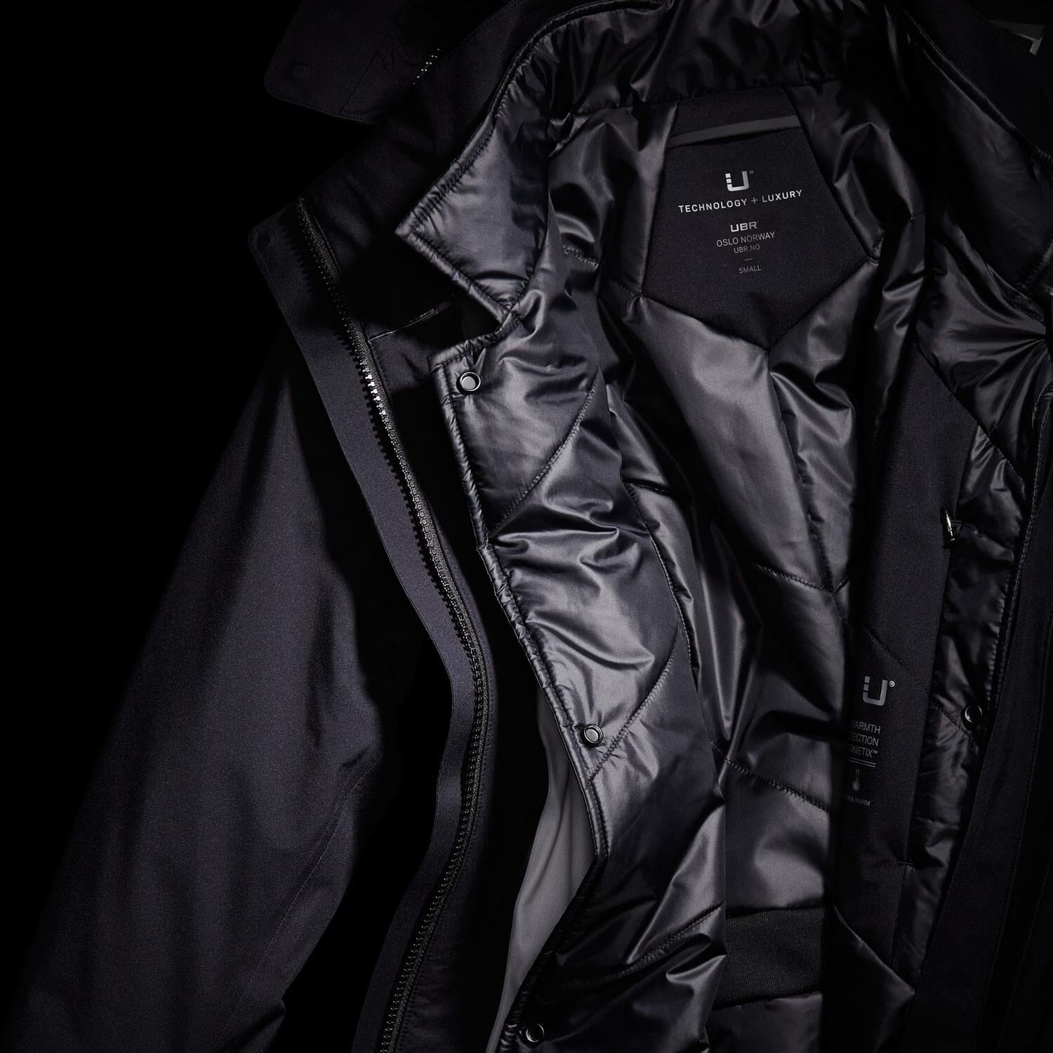 Ubr Nova Coat Black Ytterplagg