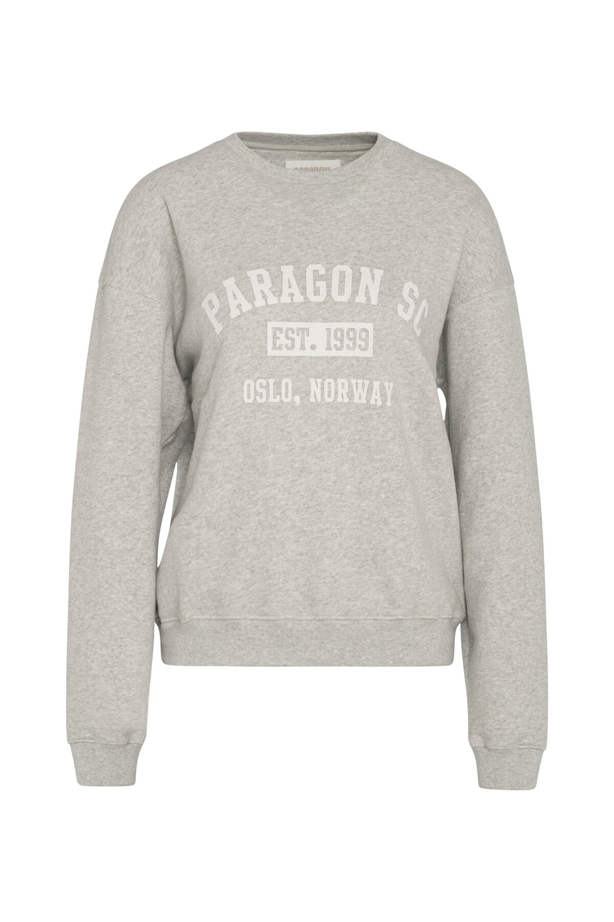 Paragon Aria Sweat Grey Melange Genser