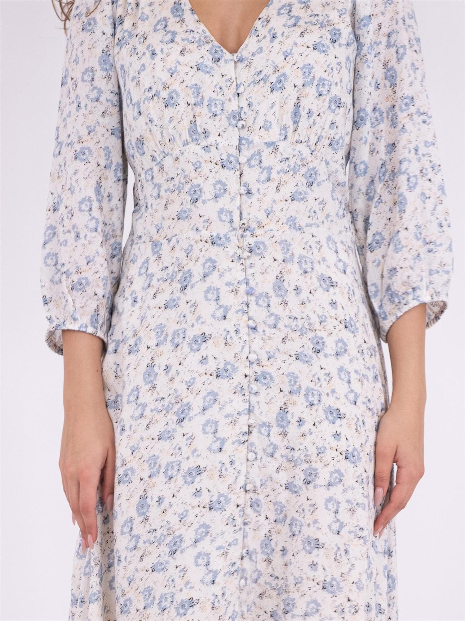 Neo Noir Olana Heavenly Dress Light Blue Kjole