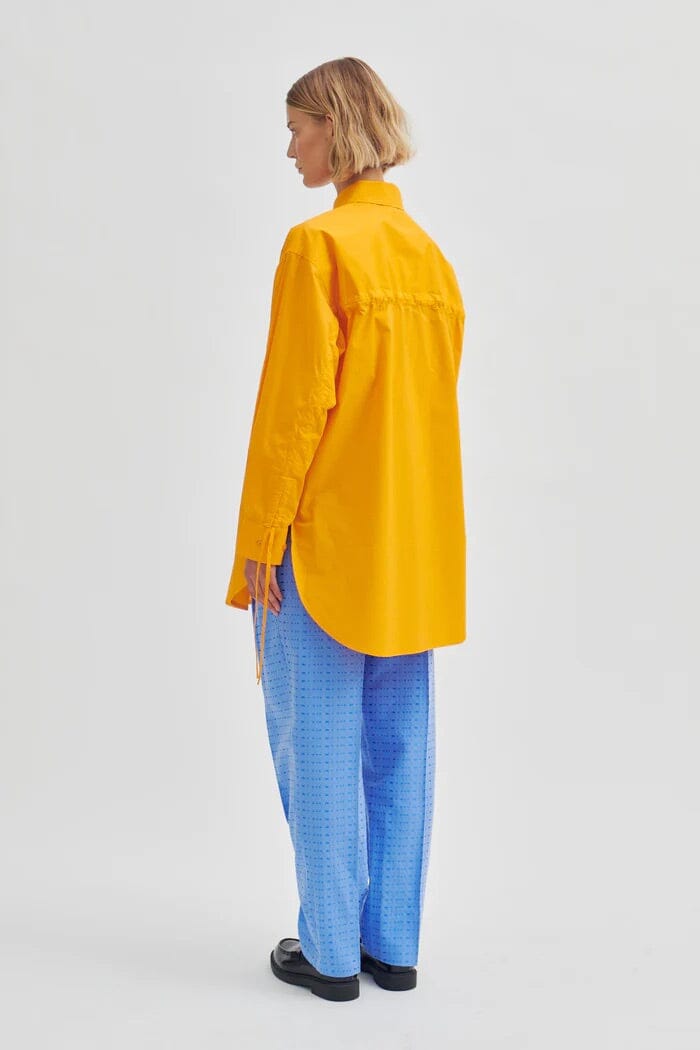 Second Female Alulin Oversize Shirt Apricot Skjorte