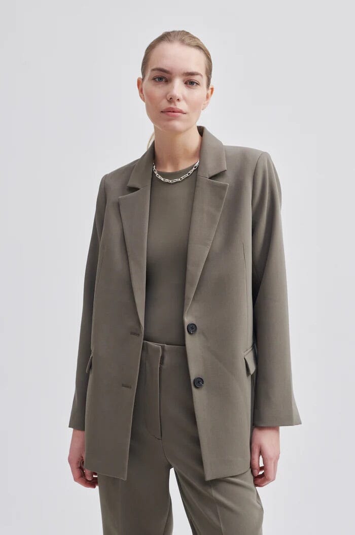 Second Female Evie Classic Blazer Bungee Cord Jakke