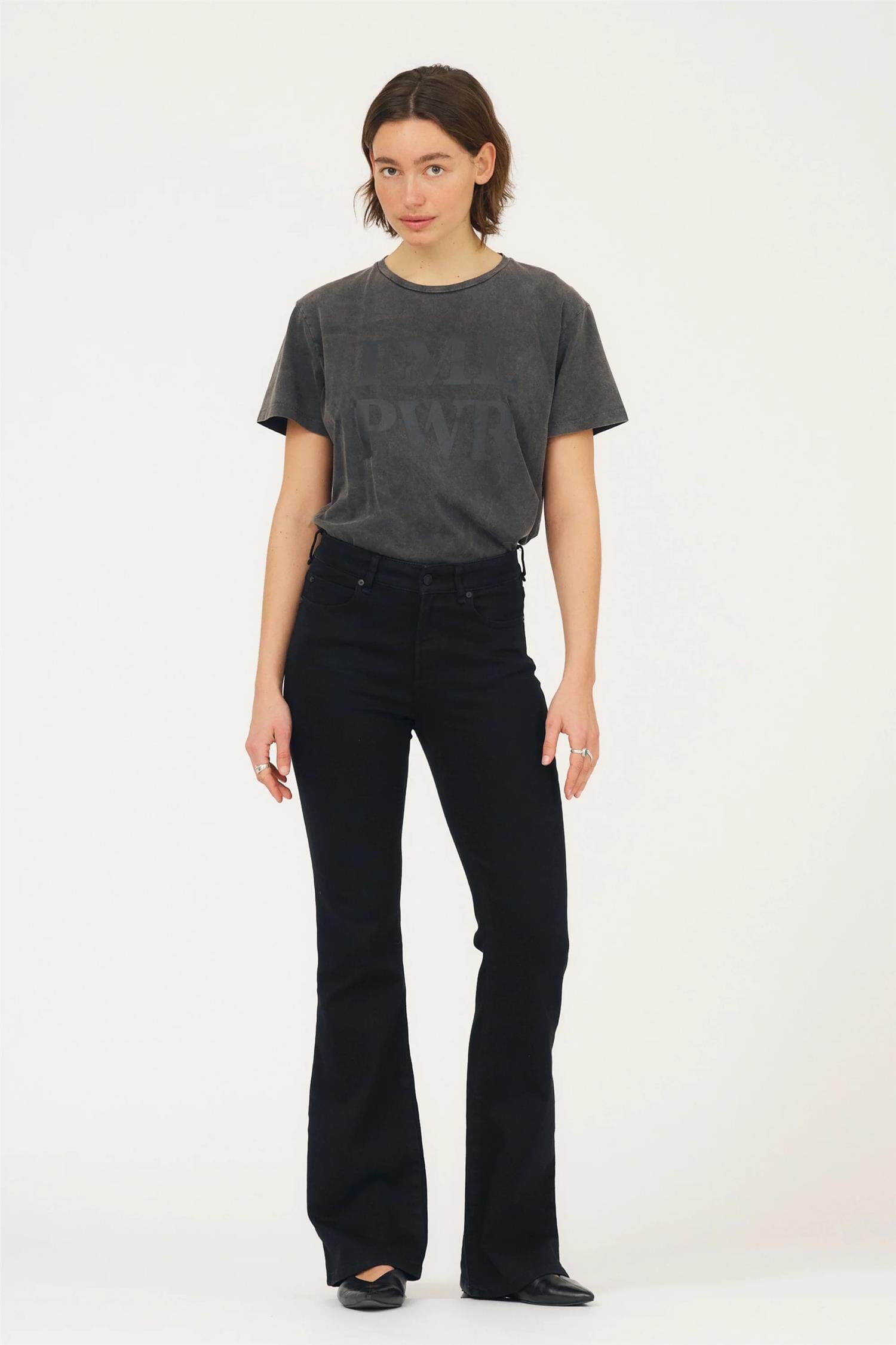 Ivy Copenhagen Tara Jeans Wash Cool Excellent Black Black Bukse