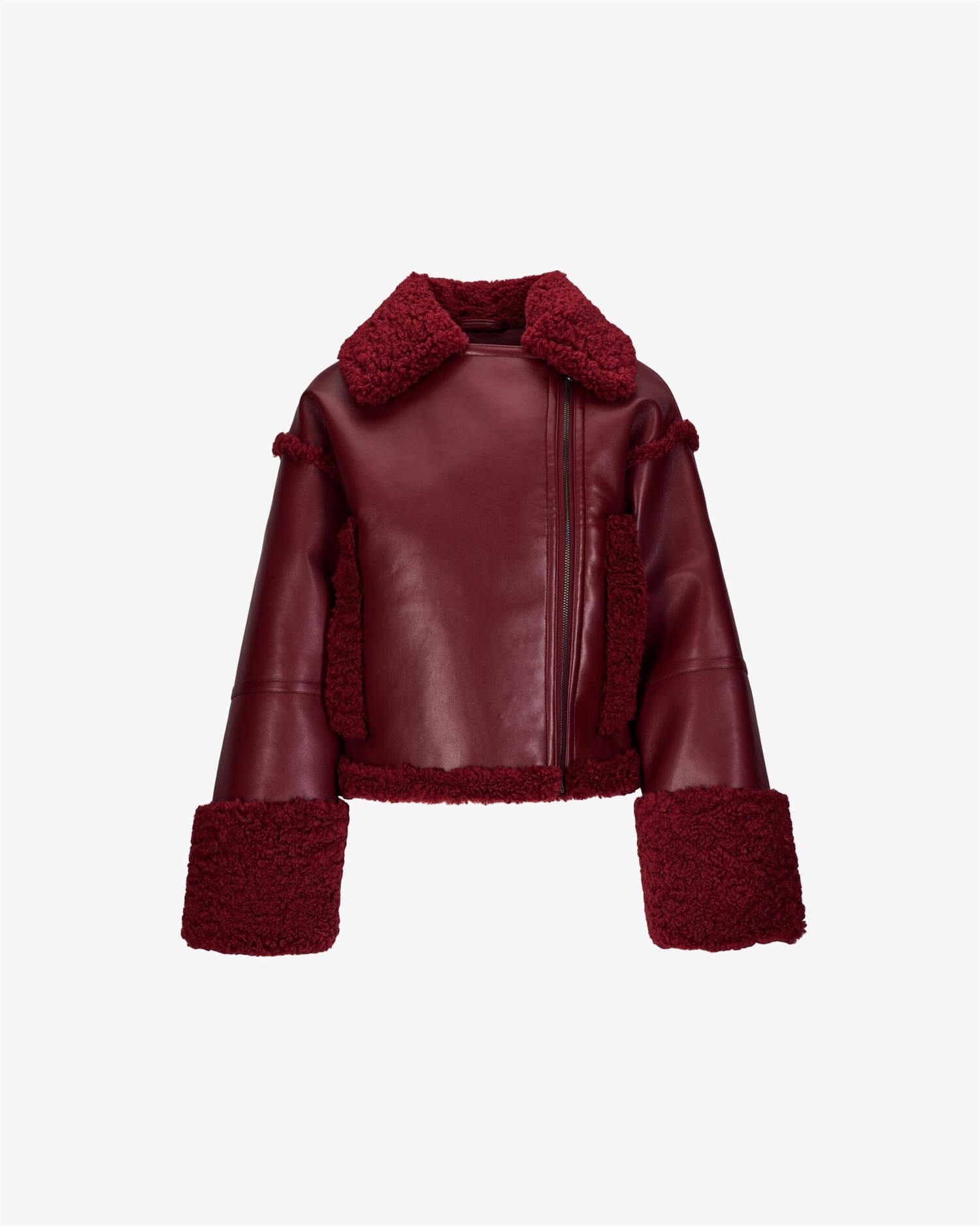 Iben Stardust Jacket Red Wine Ytterplagg