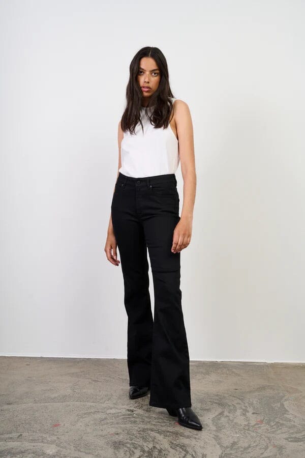 Ivy Copenhagen Tara Jeans Wash Cool Excellent Black Black Bukse
