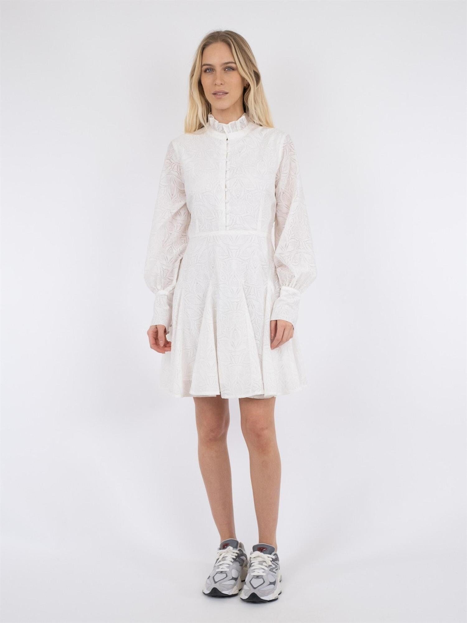 Neo Noir Florence Dress White Kjole