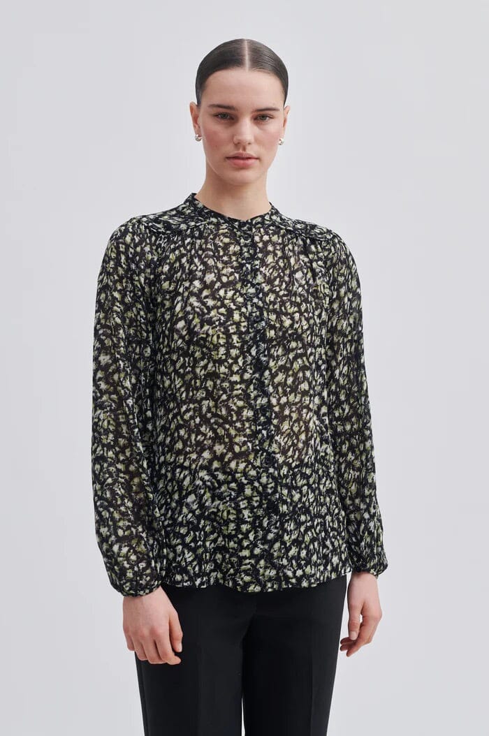 Second Female Ayali Shirt Black Skjorte