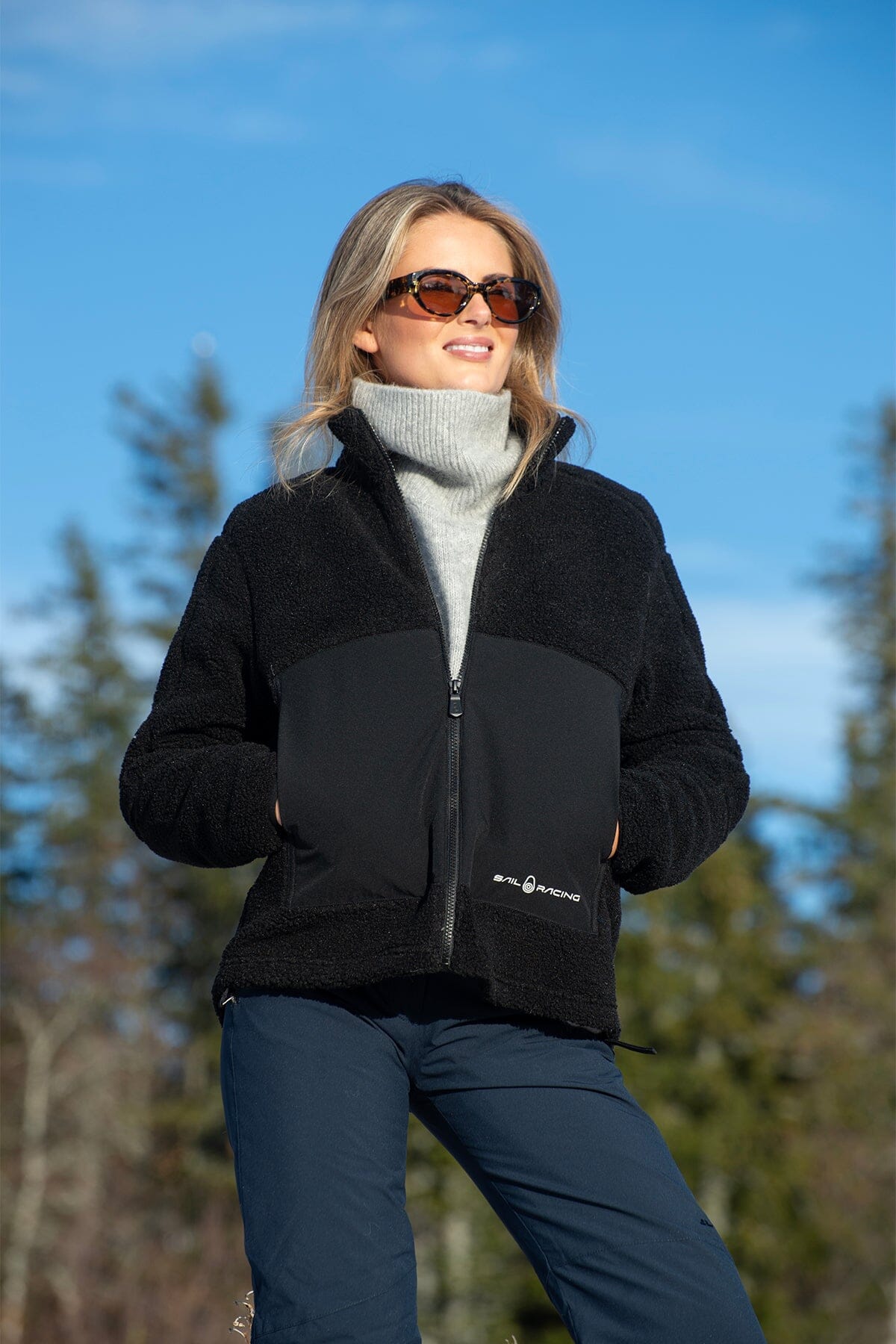 Sail Racing Gale Pile Zip Jacket Carbon Ytterplagg