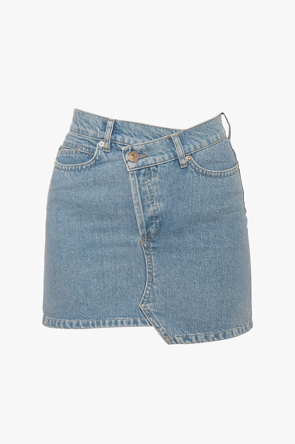 Paragon Asymmetric Skirt Light Blue Skjørt