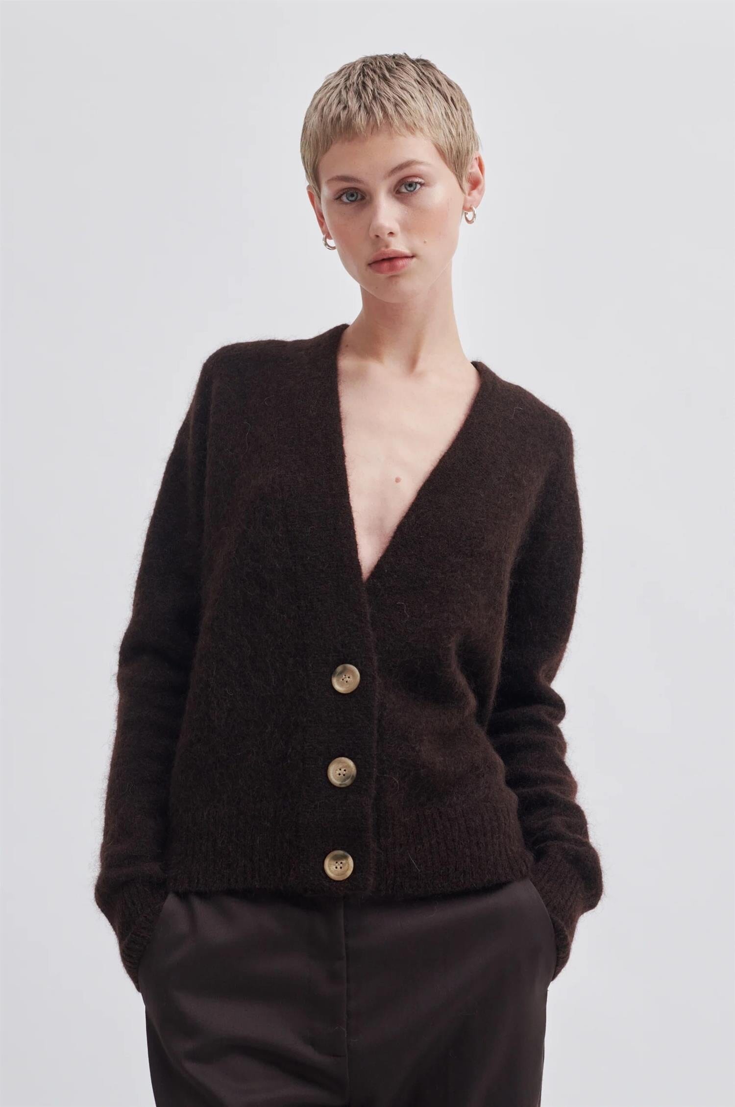 Second Female Brookline Knit Cardigan Molé Genser
