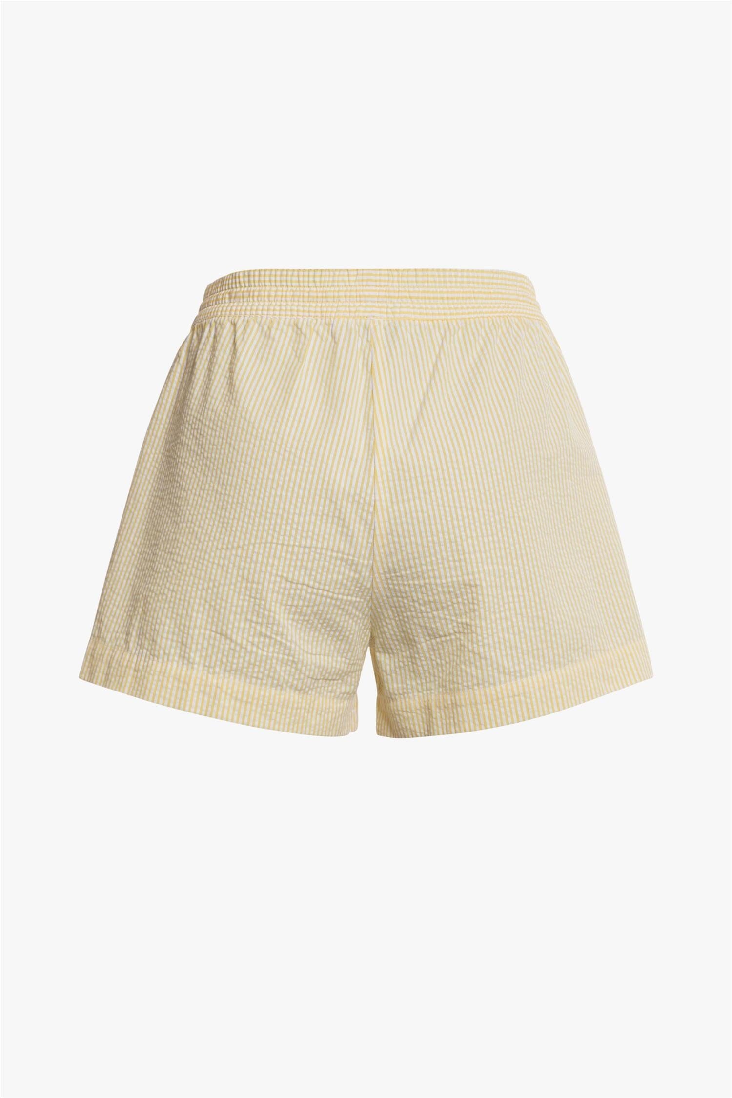 ArnieSays: Beau Seersucker Yellow Stripe Bukse