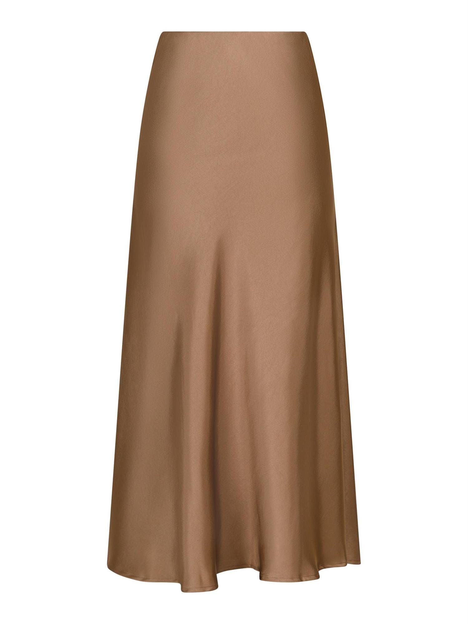 Neo Noir Bovary Skirt Dark Taupe Skjørt