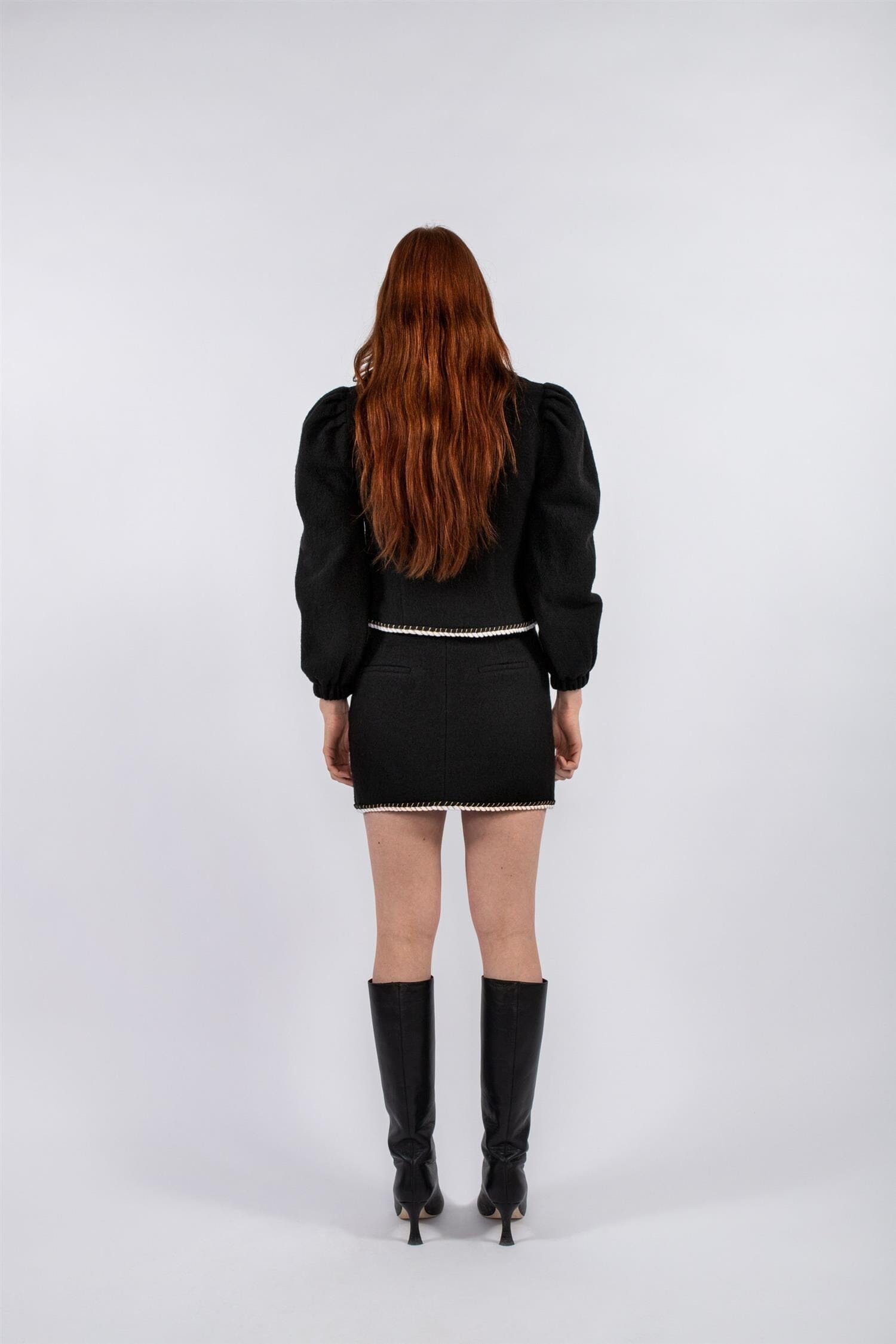 Maud Lisa Skirt Black Skjørt