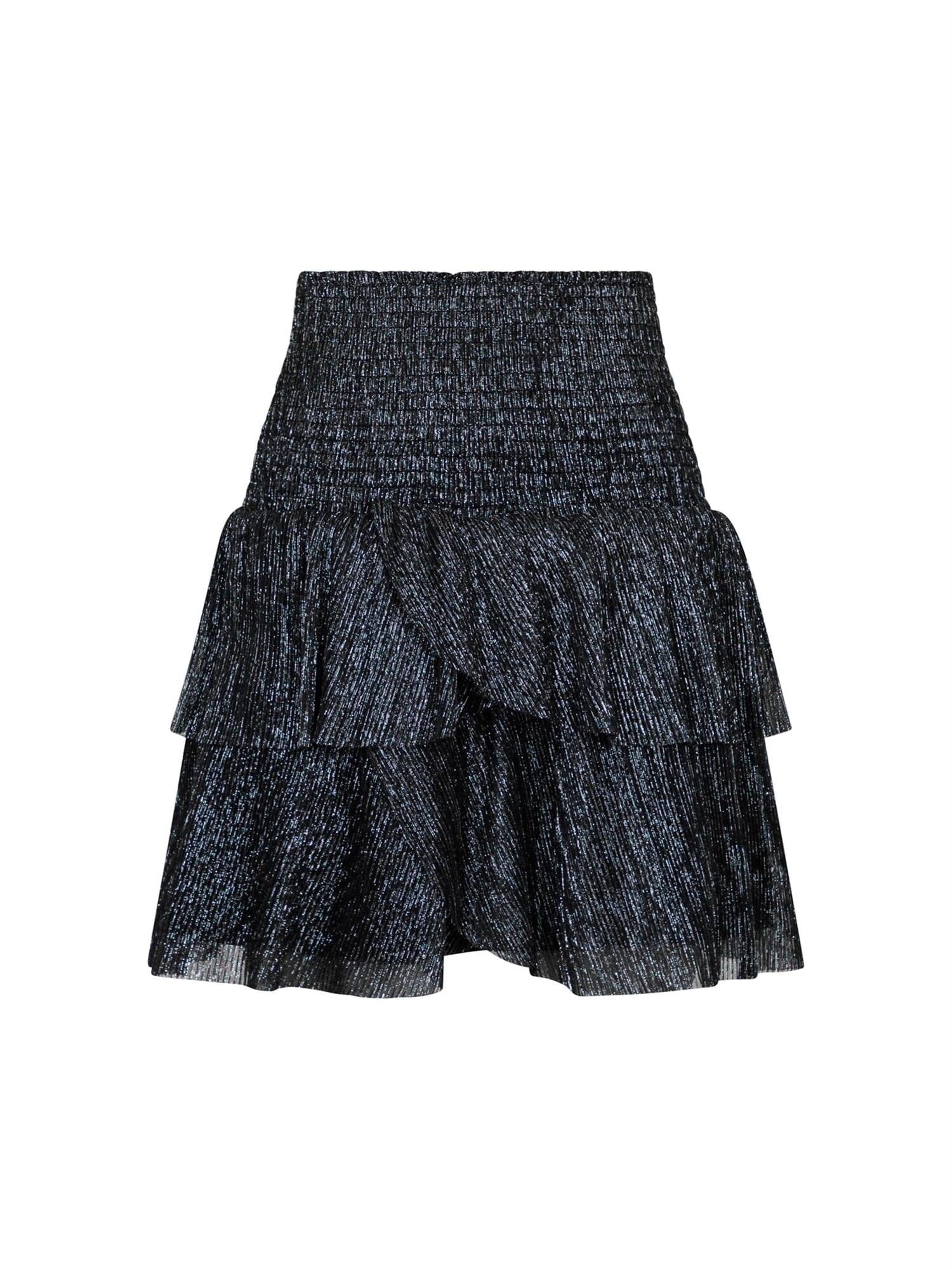Neo Noir Carin Glitz Skirt Black Skjørt