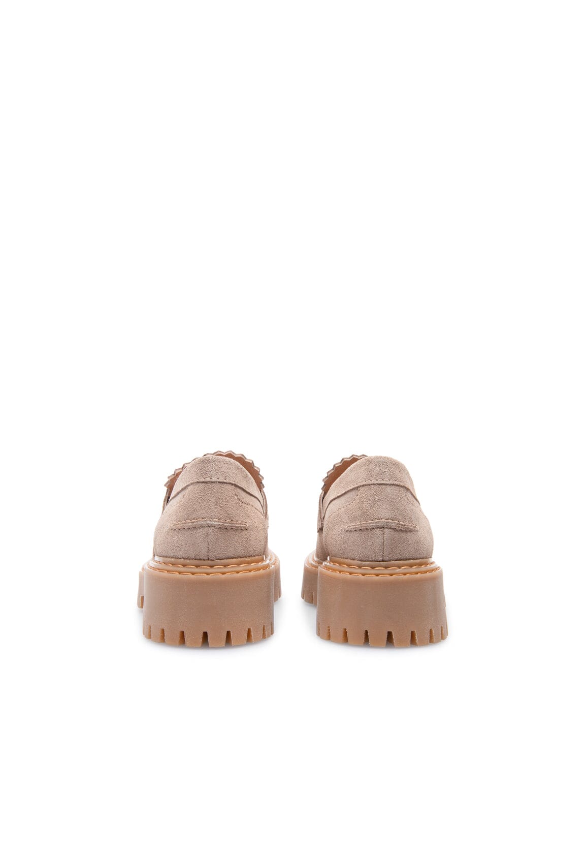 Last Matter Loafer Suede Taupe Sko