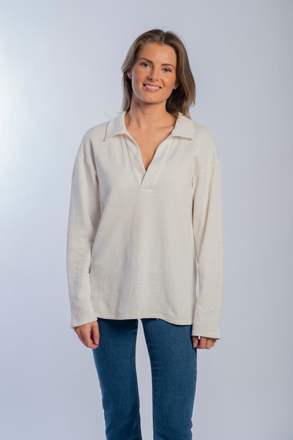 ArnieSays: Costeau Heavy Linen Offwhite Topp