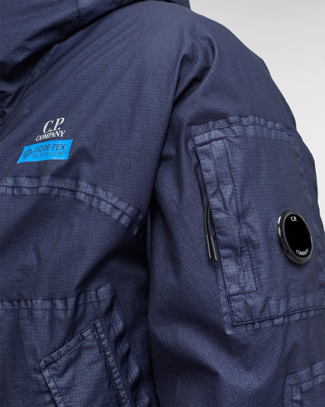 CP Company Gore G-type Hooded Jacket Peacoat Ytterplagg