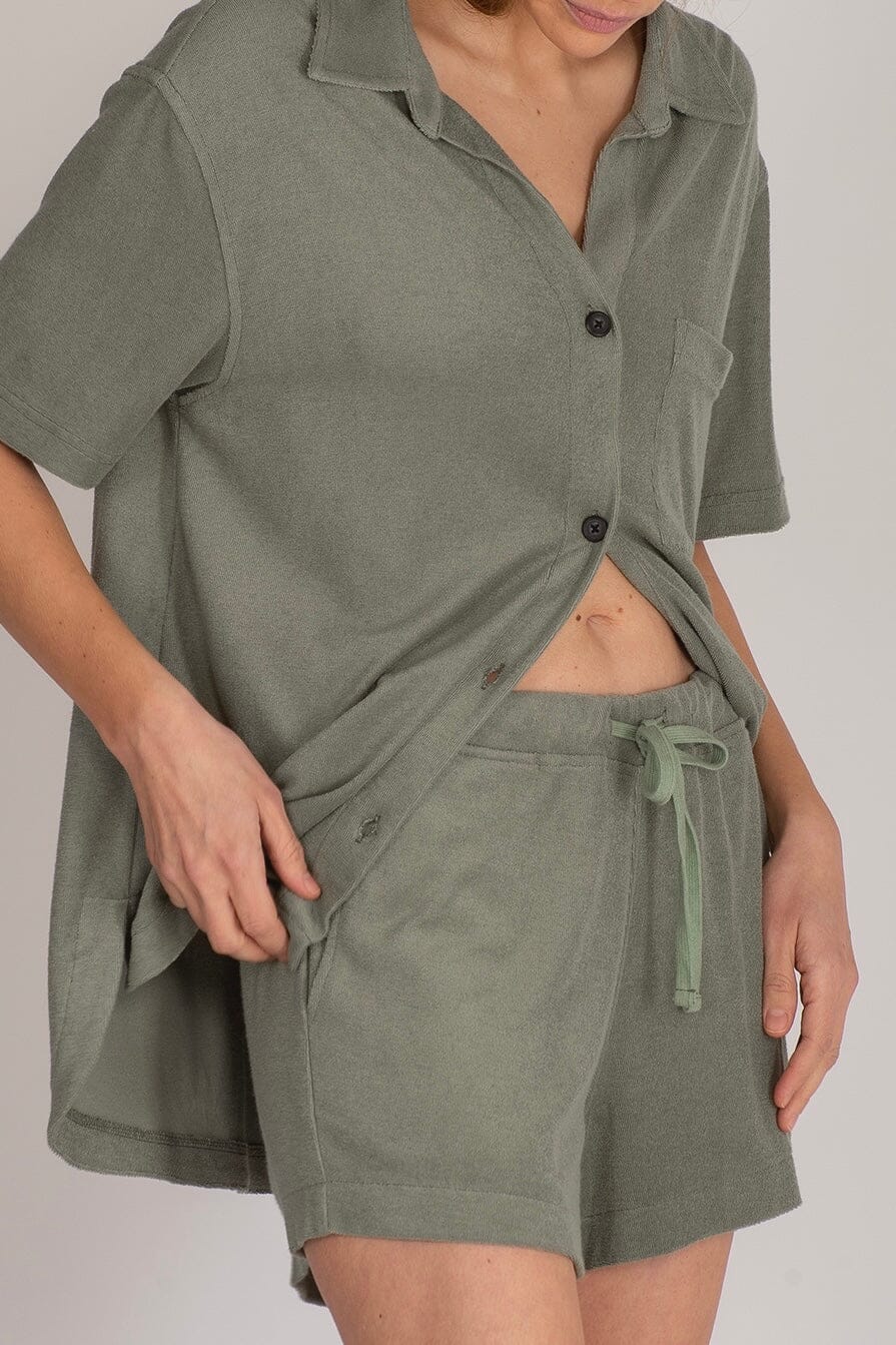 ArnieSays: Bindi Terry Dusty Green Bukse