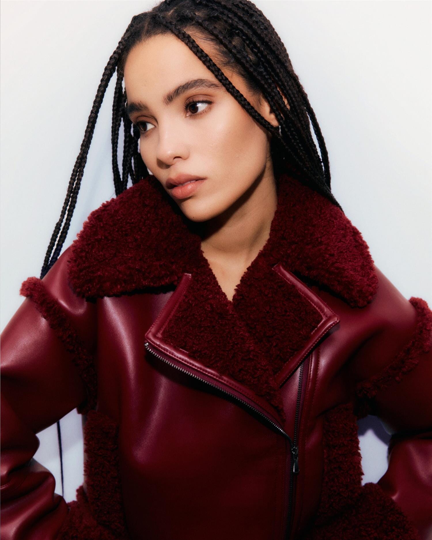 Iben Stardust Jacket Red Wine Ytterplagg