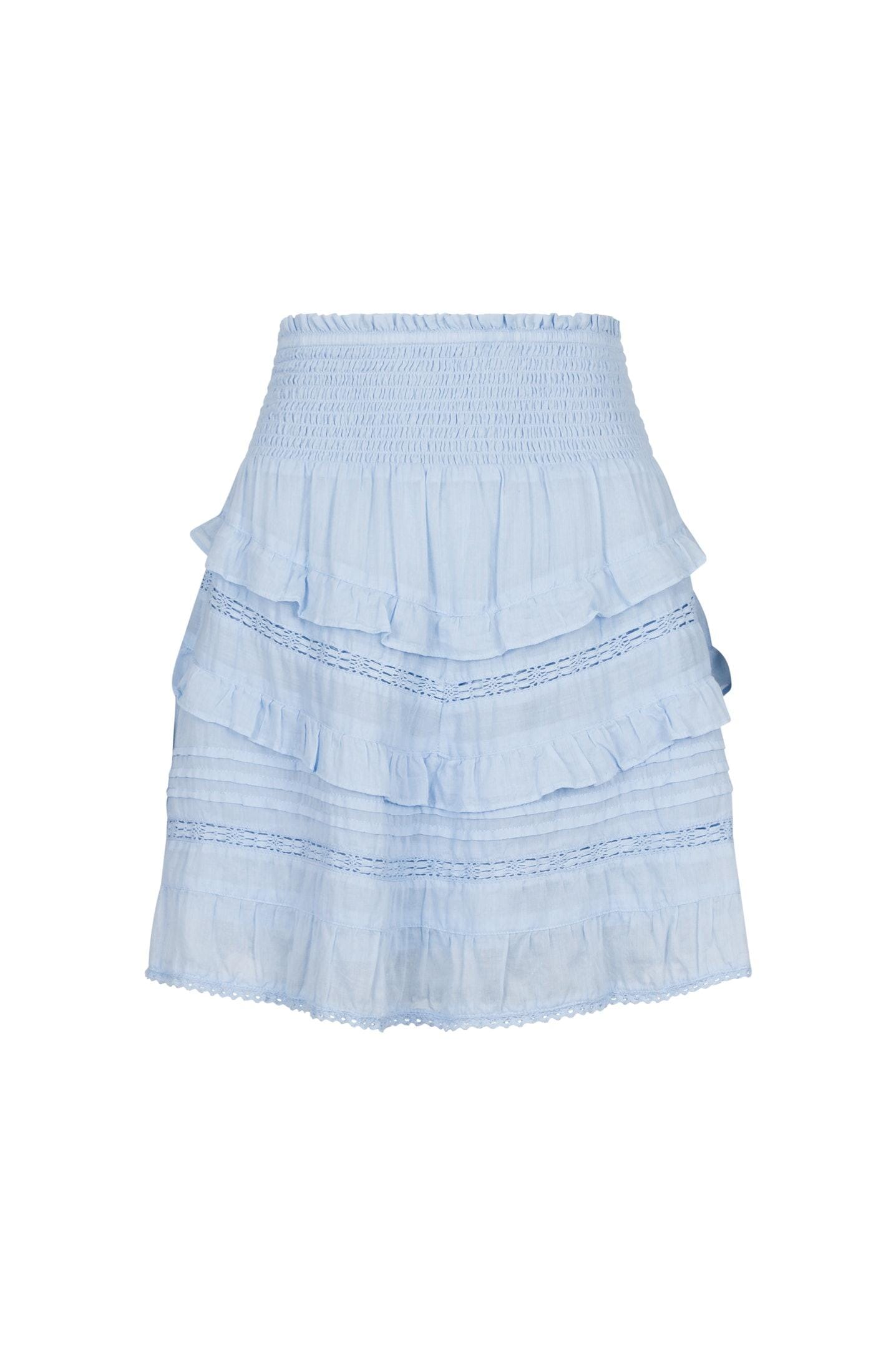 Neo Noir Donna S Voile Skirt Light Blue Skjørt