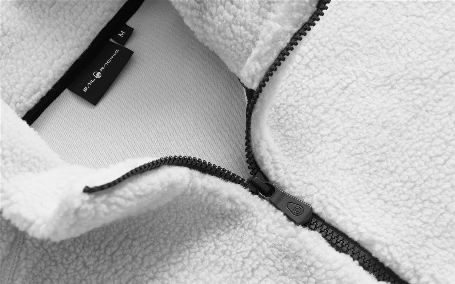 Sail Racing Gale Pile Zip Jacket Storm White Ytterplagg