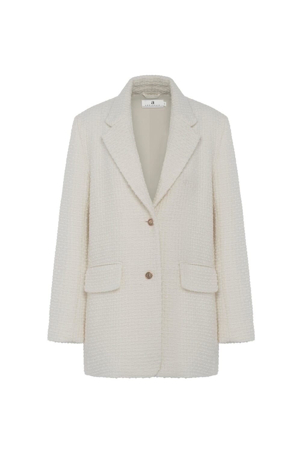 ArnieSays: Sawyer Bouclé Tweed Offwhite Jakke