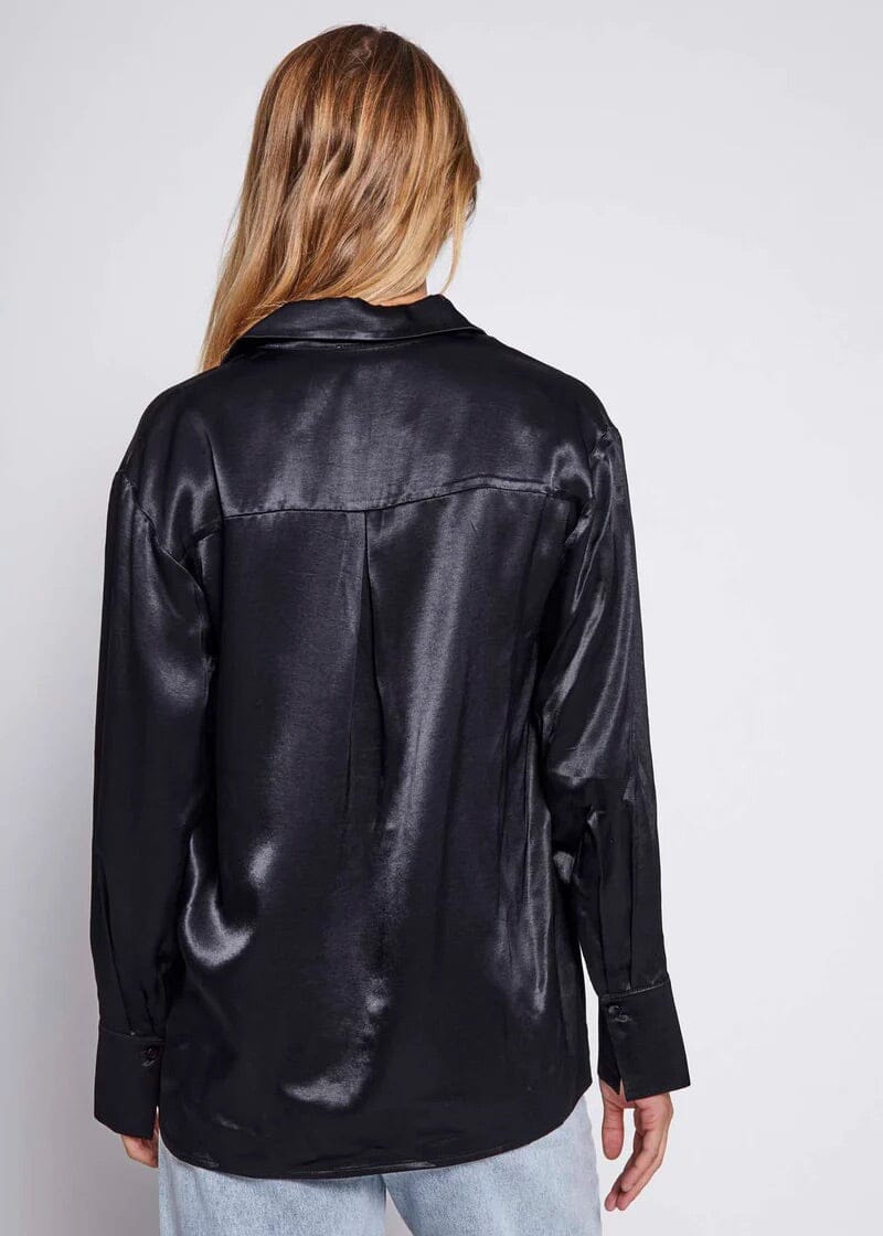 Norr Portia Shirt Black Skjorte