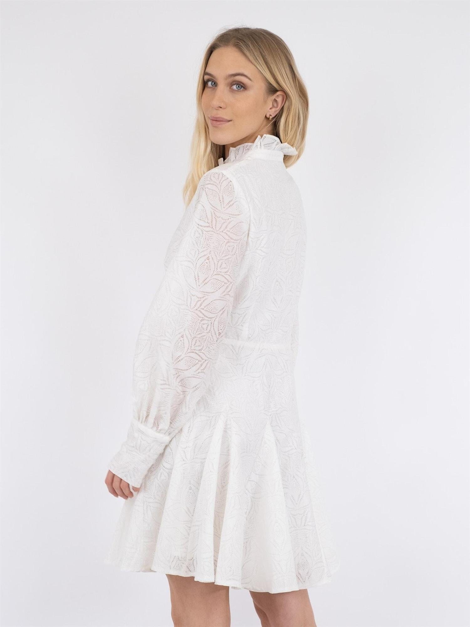Neo Noir Florence Dress White Kjole