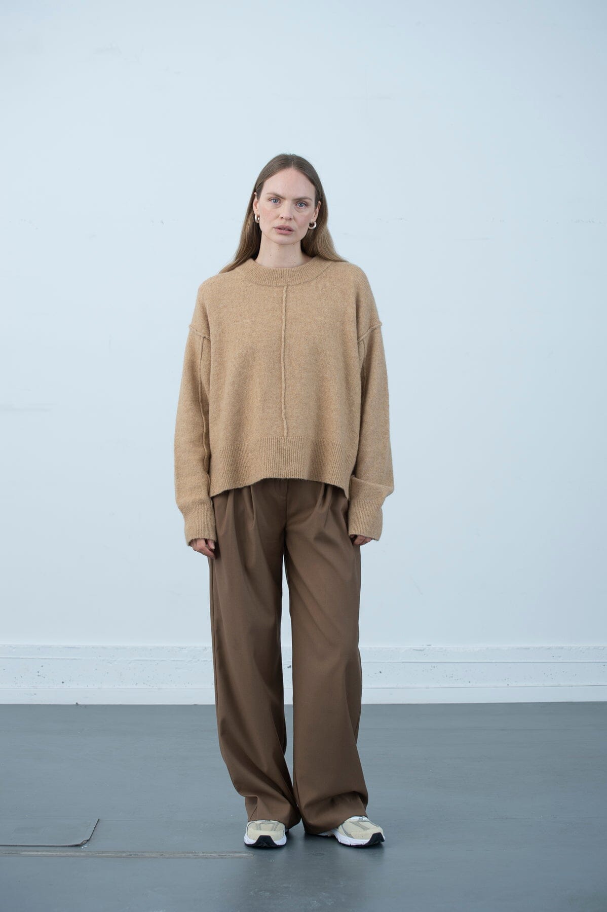 ArnieSays: Alarice Camel Melange Genser