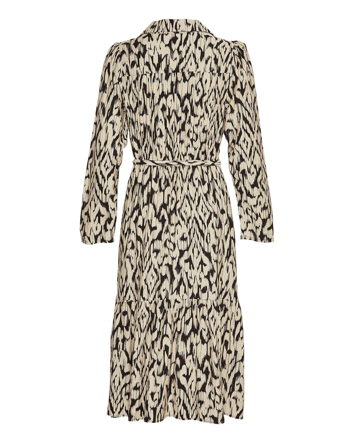 Moss Copenhagen Vlora Dress AOP Cement Stroke Kjole