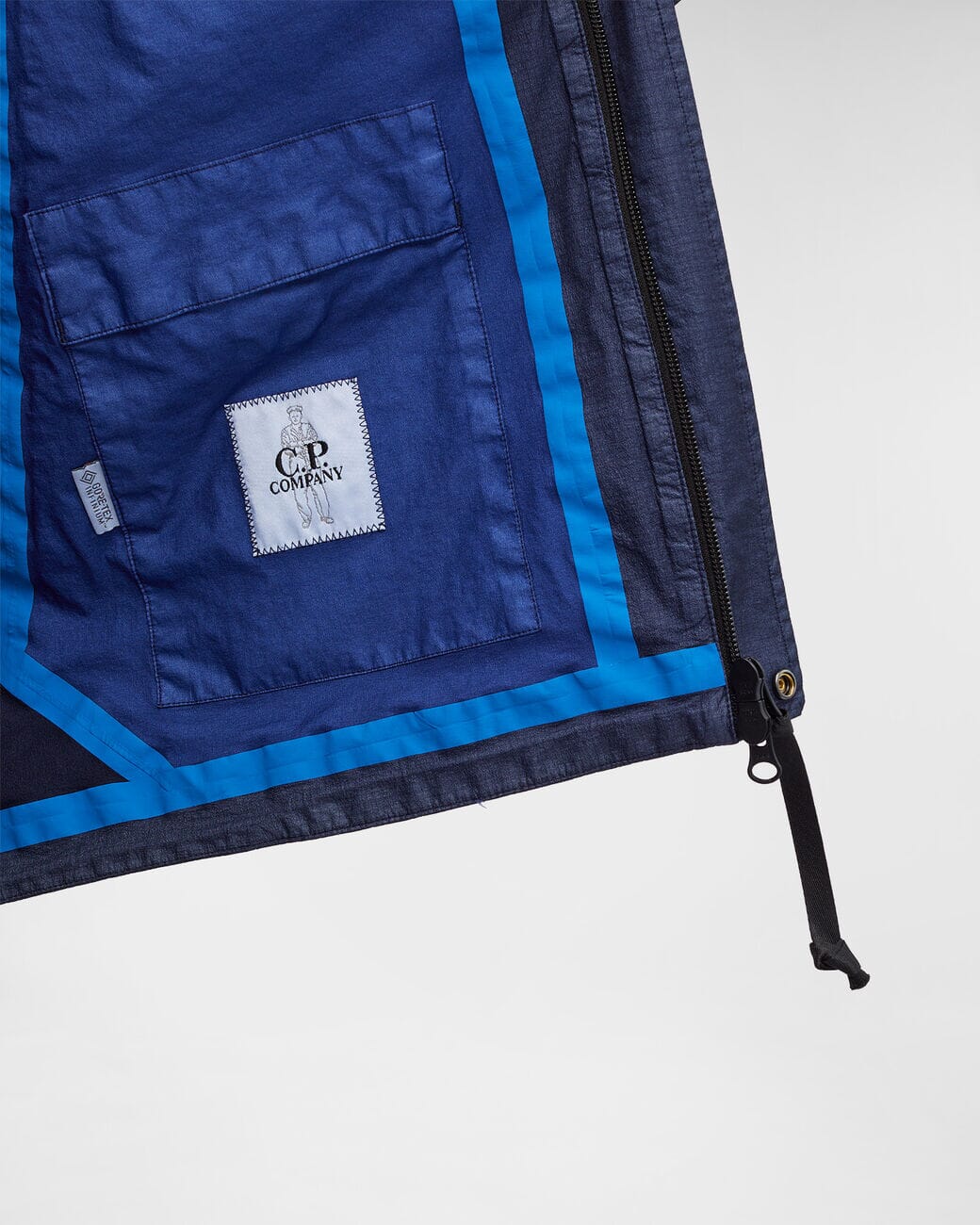 CP Company Gore G-type Hooded Jacket Peacoat Ytterplagg