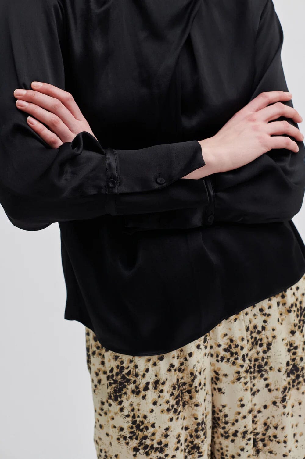 Second Female Fearless Blouse Black Bluse