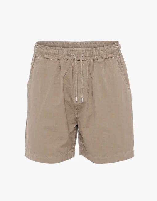 Colorful Standard Organic Twill Shorts Desert Khaki Bukse