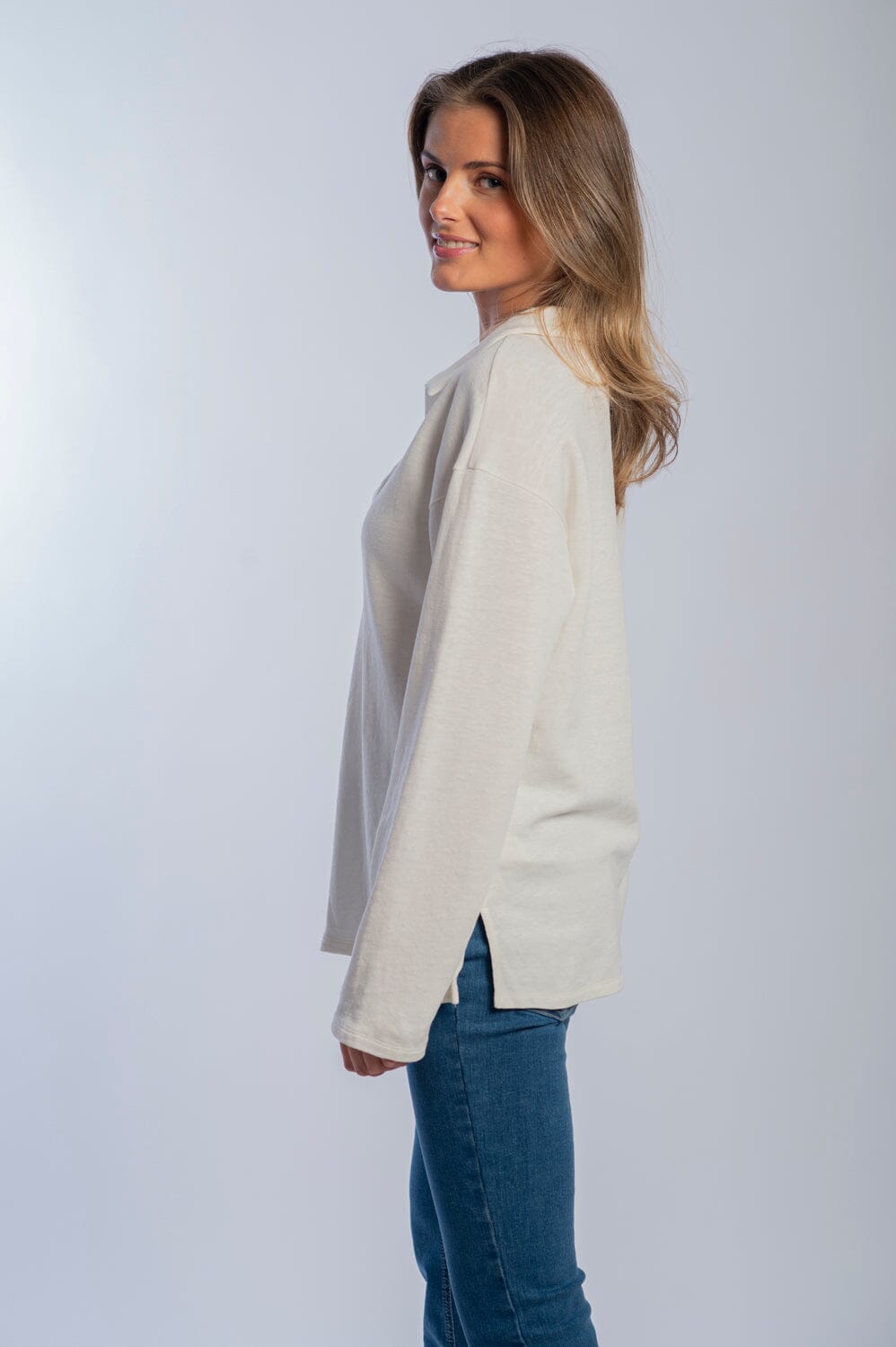 ArnieSays: Costeau Heavy Linen Offwhite Topp