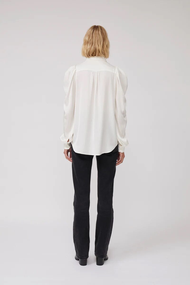 Framhus Harper White Bluse