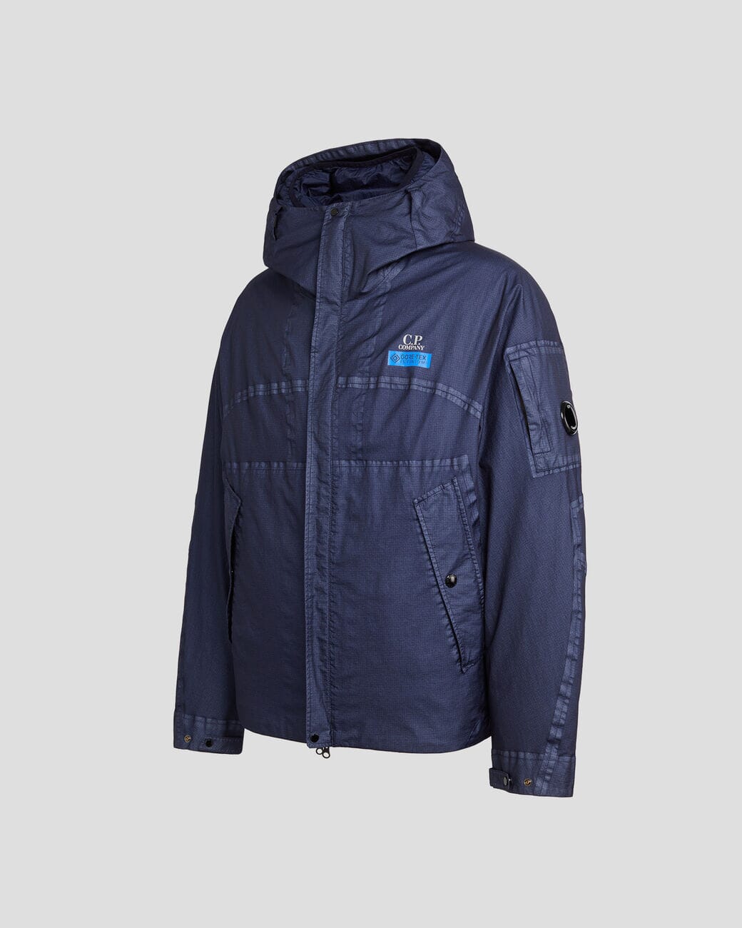 CP Company Gore G-type Hooded Jacket Peacoat Ytterplagg