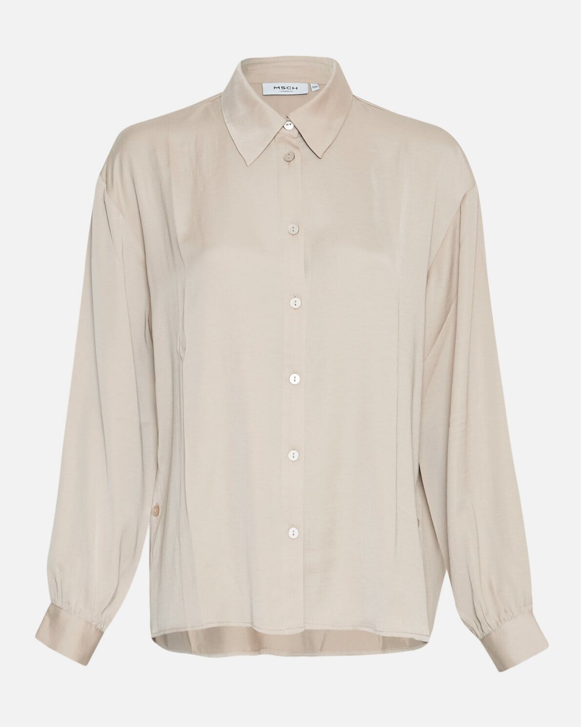 Moss Copenhagen Nanella Maluca Shirt Trench Coat Skjorte