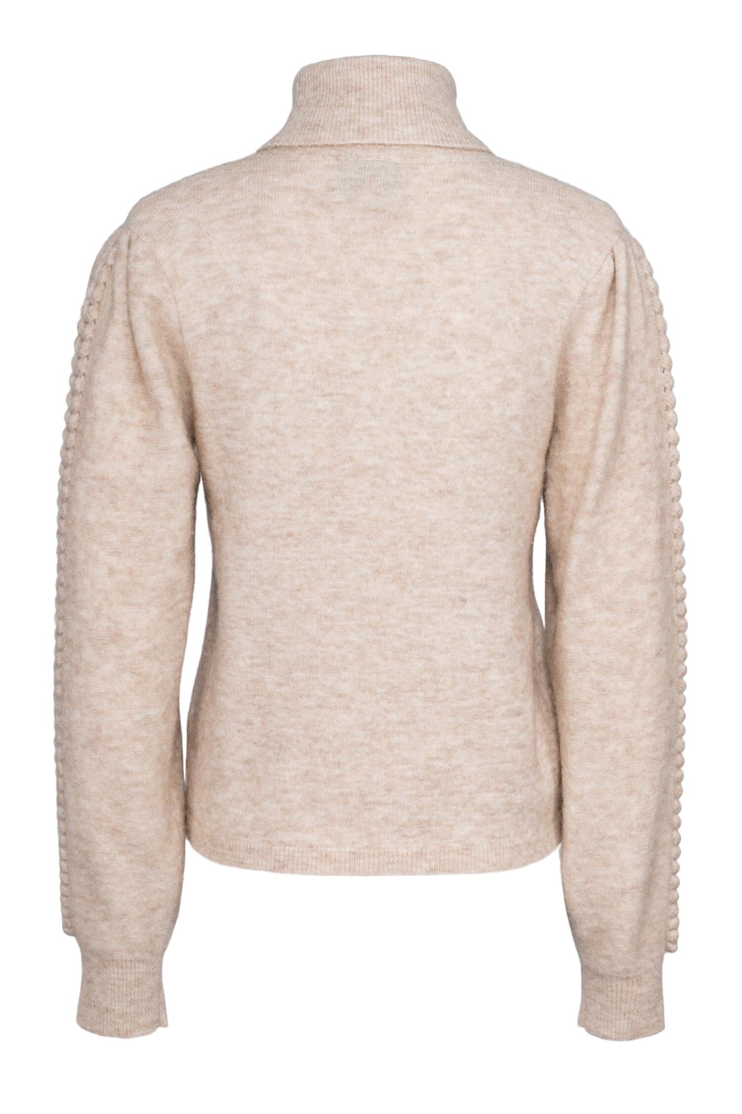 Maud Ava Knit Sand Genser