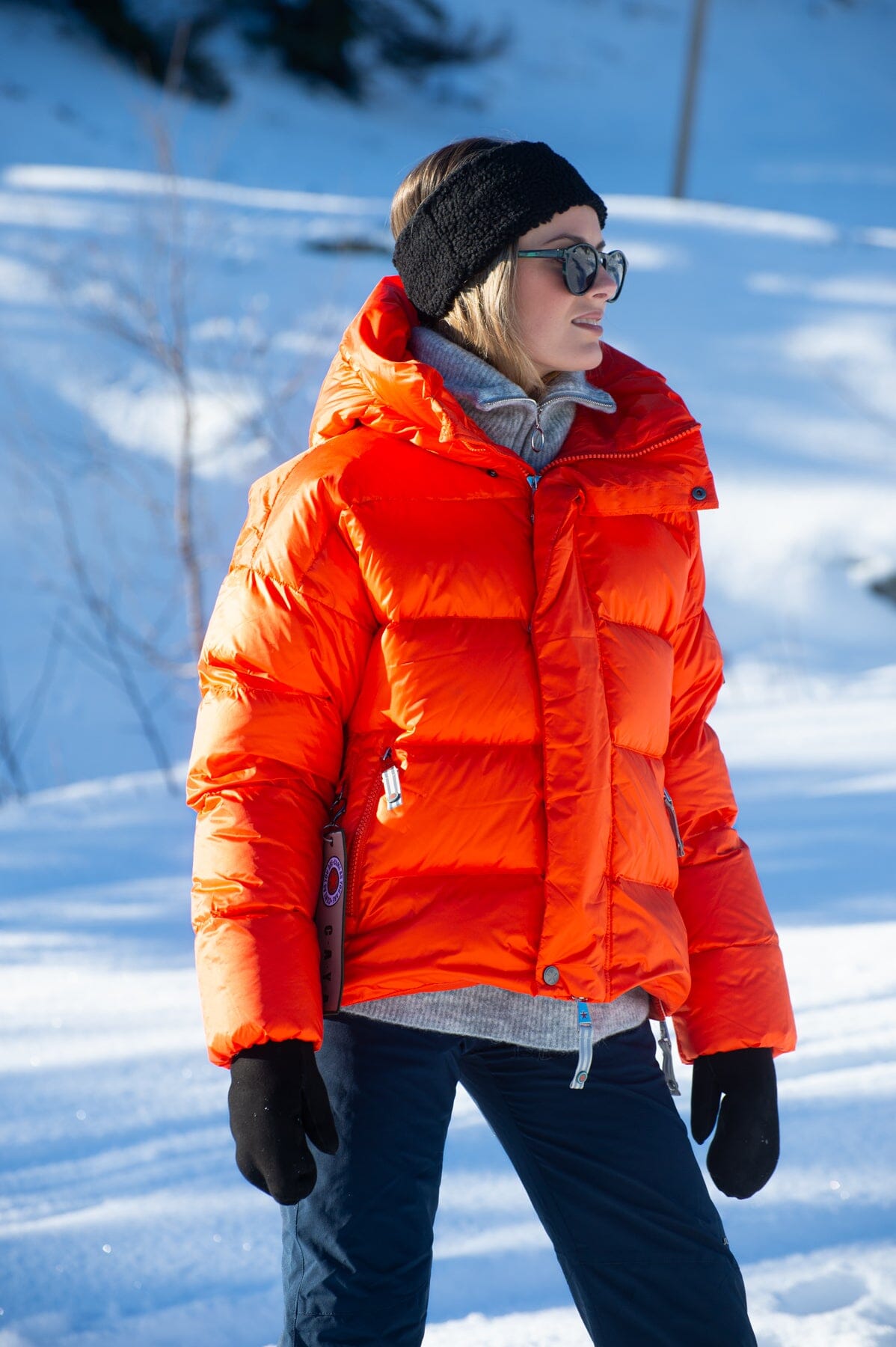 CAYA Ginny Short Orange Ytterplagg