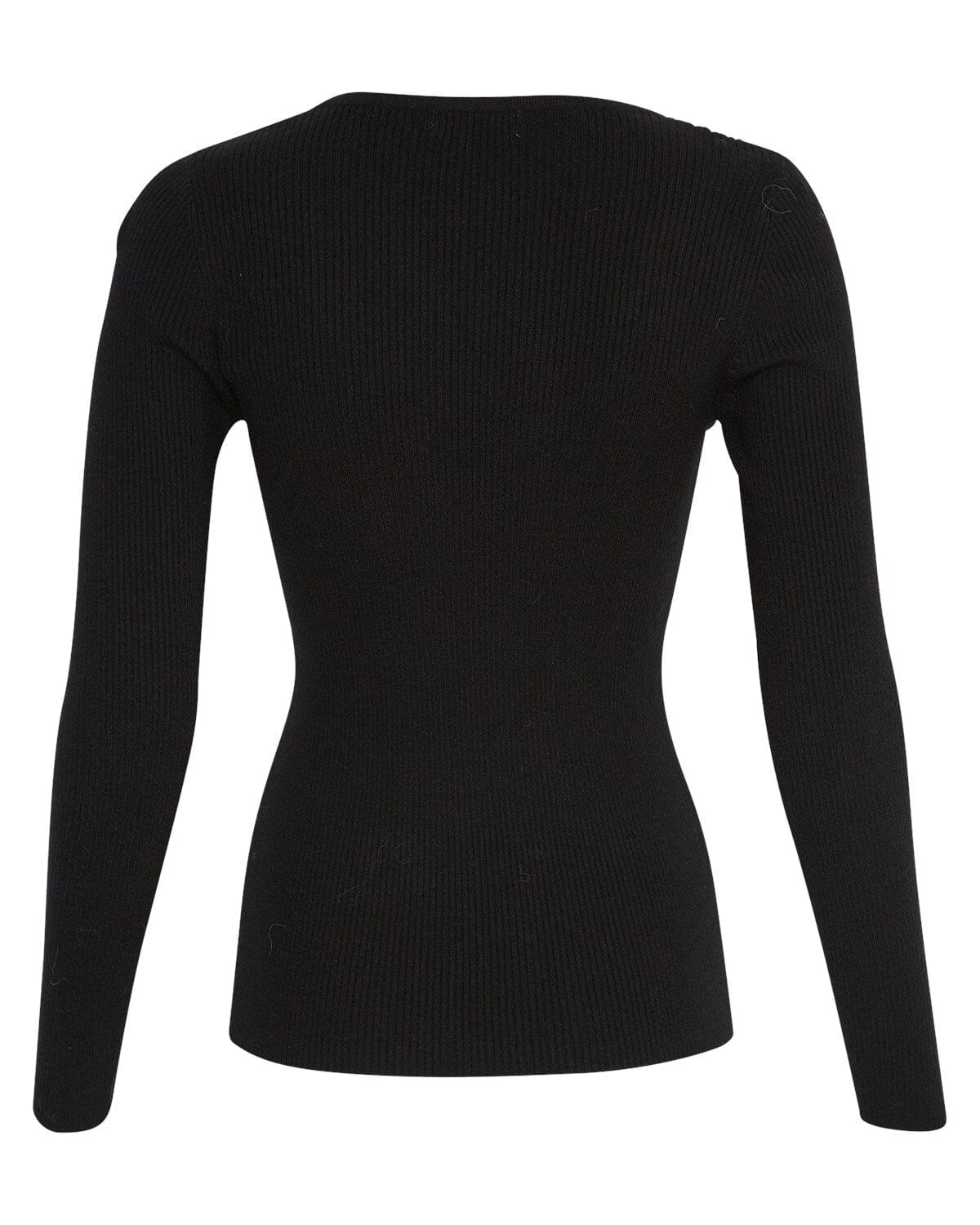 Moss Copenhagen Selana Rachelle H Pullover Black Genser