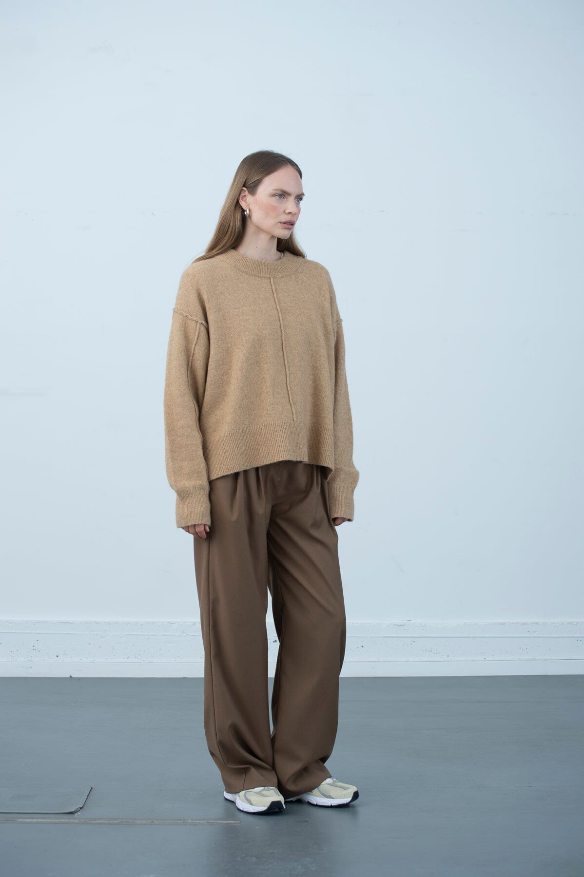 ArnieSays: Alarice Camel Melange Genser