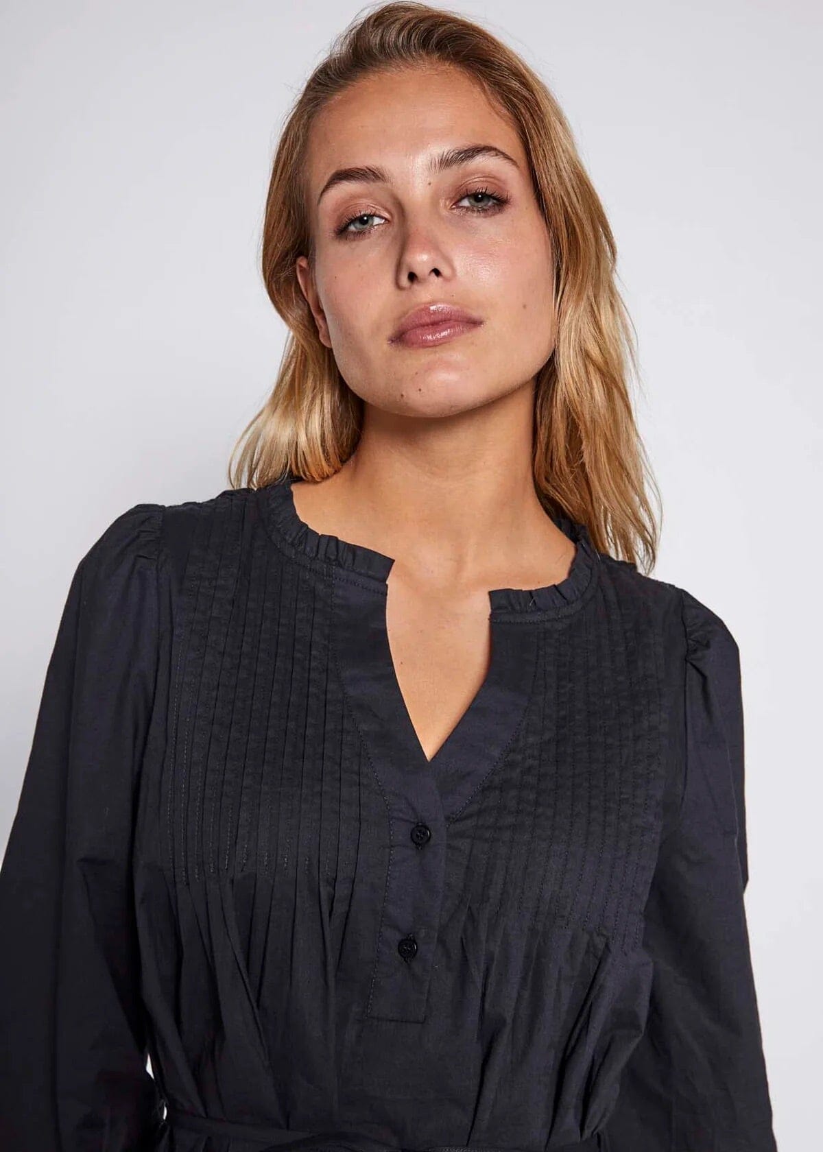 Norr Opal Dress Black Kjole