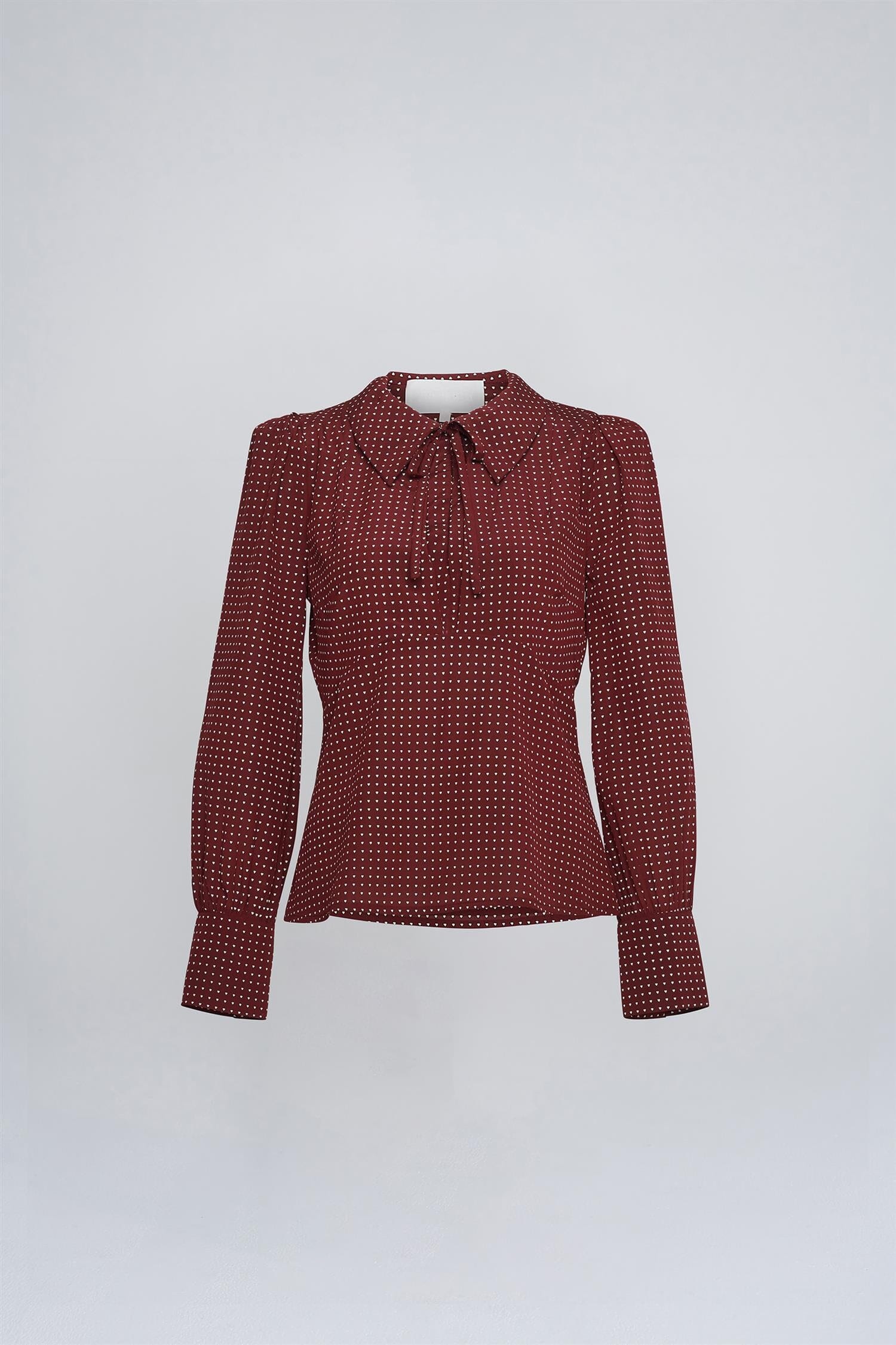 Pia Tjelta Melanie Coeur Burgundy Bluse
