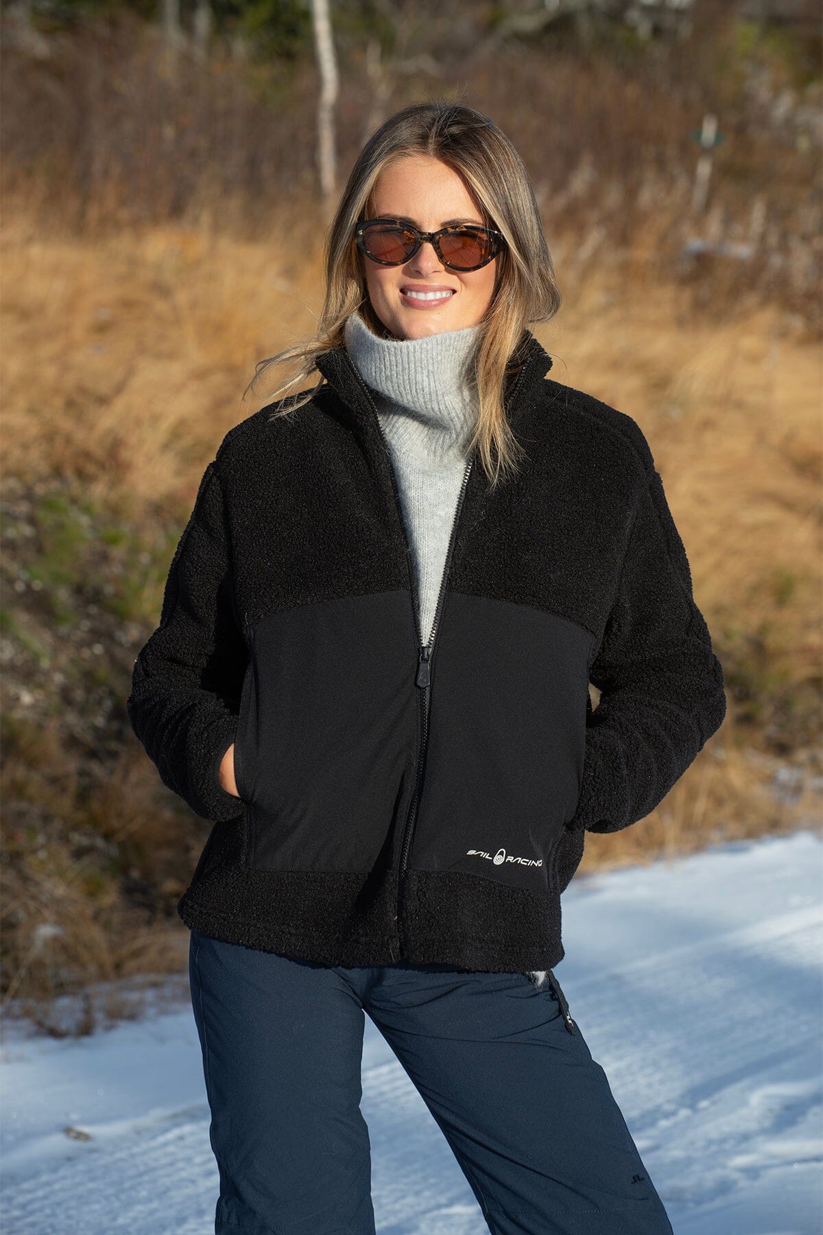 Sail Racing Gale Pile Zip Jacket Carbon Ytterplagg