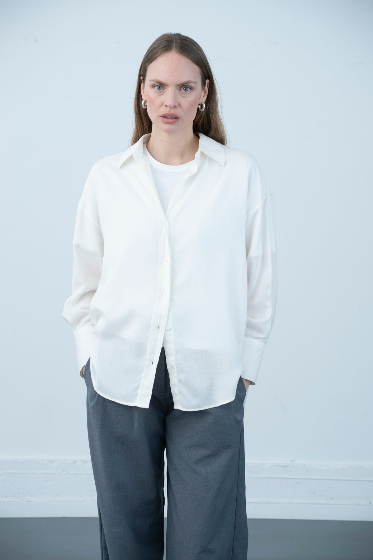 ArnieSays: Allen Merino Offwhite Skjorte