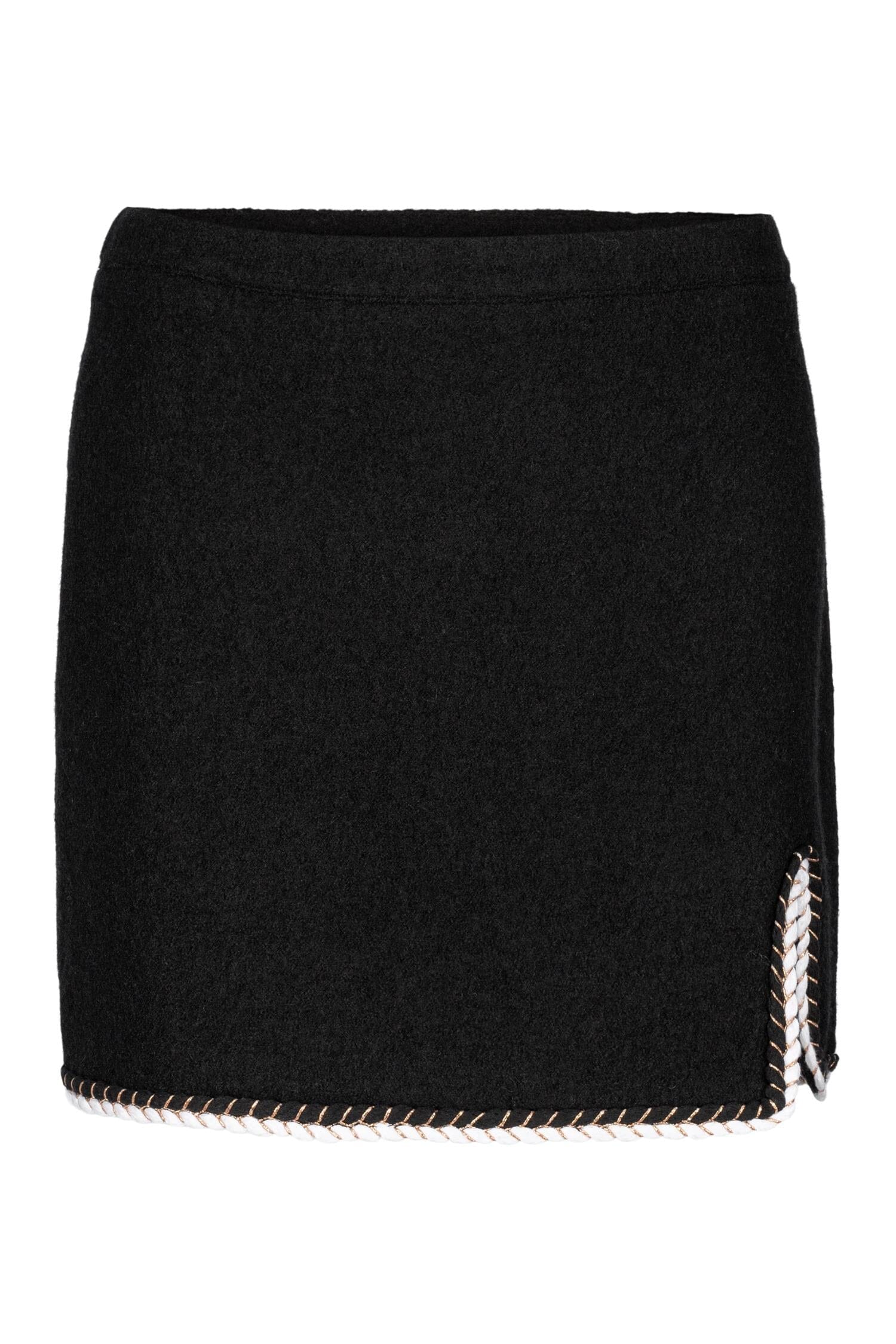 Maud Lisa Skirt Black Skjørt