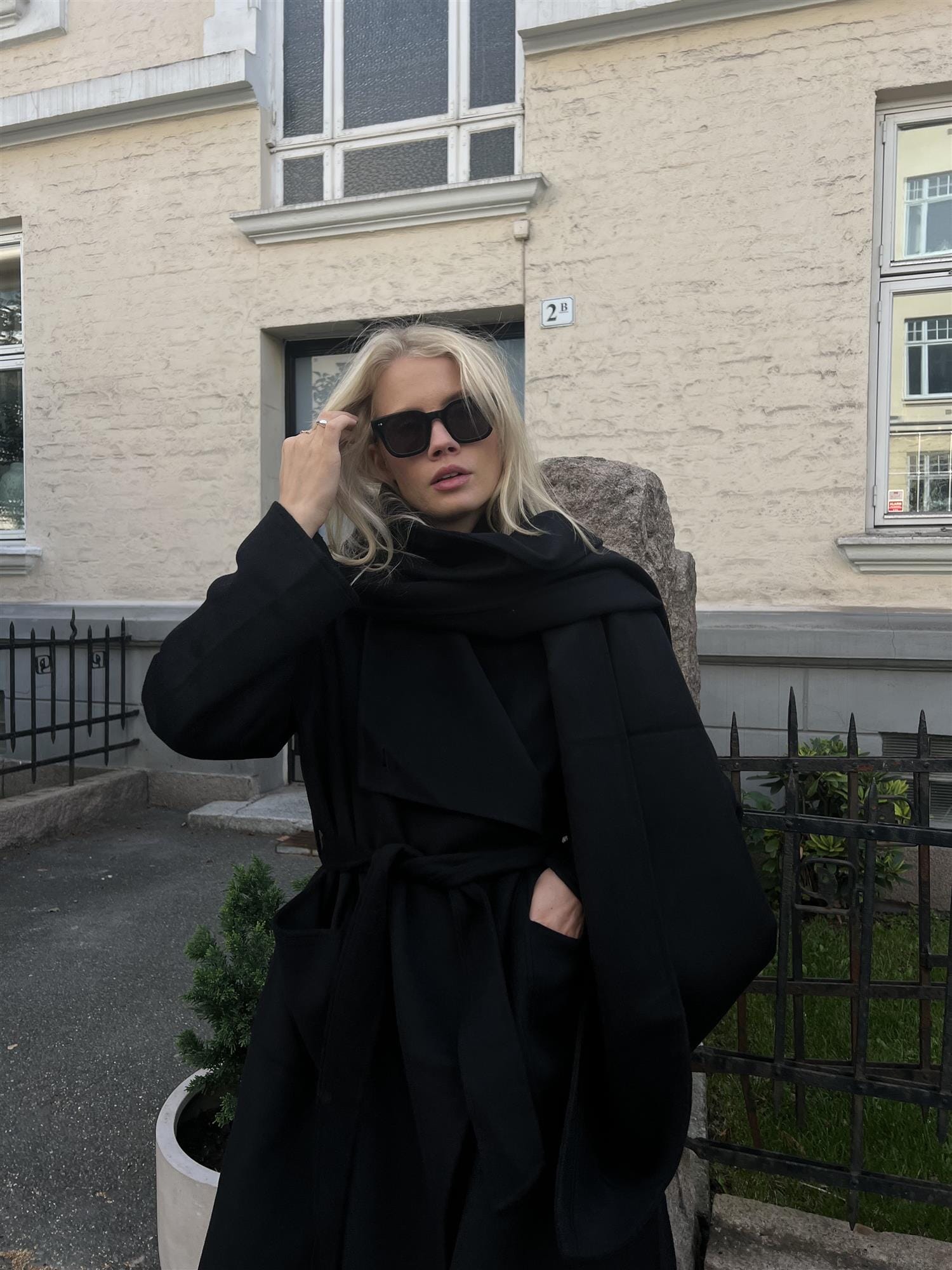Clermonte Ana Coat Black Ytterplagg